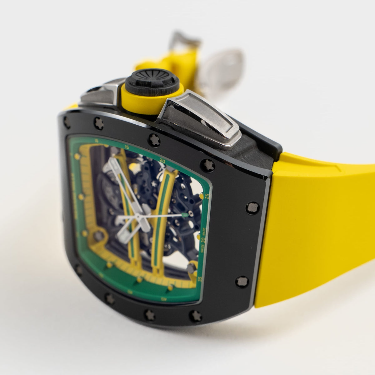 Richard Mille RM 61-01 Yohan Blake Ceramic Yellow and Green Accents Jamaica Limited Edition of 100 (2018)