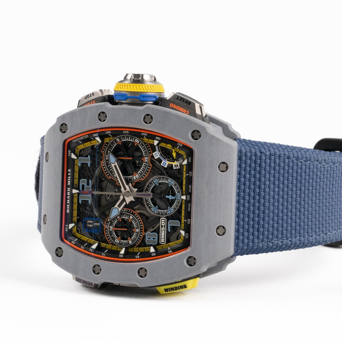 Richard Mille RM 65-01 Automatic Split-Seconds Chronograph Grey Quartz TPT