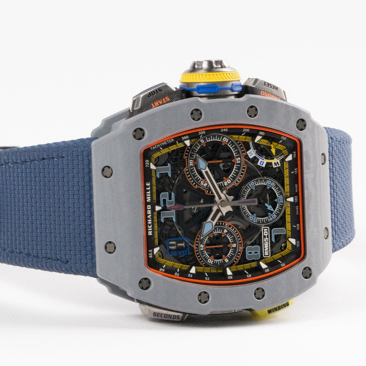 Richard Mille RM 65-01 Automatic Split-Seconds Chronograph Grey Quartz TPT
