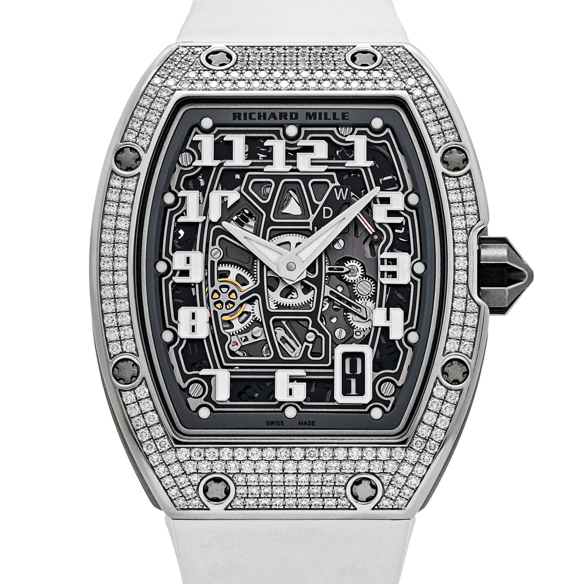 Richard Mille RM 67-01 Lifestyle Extra Flat White Gold Diamond Set