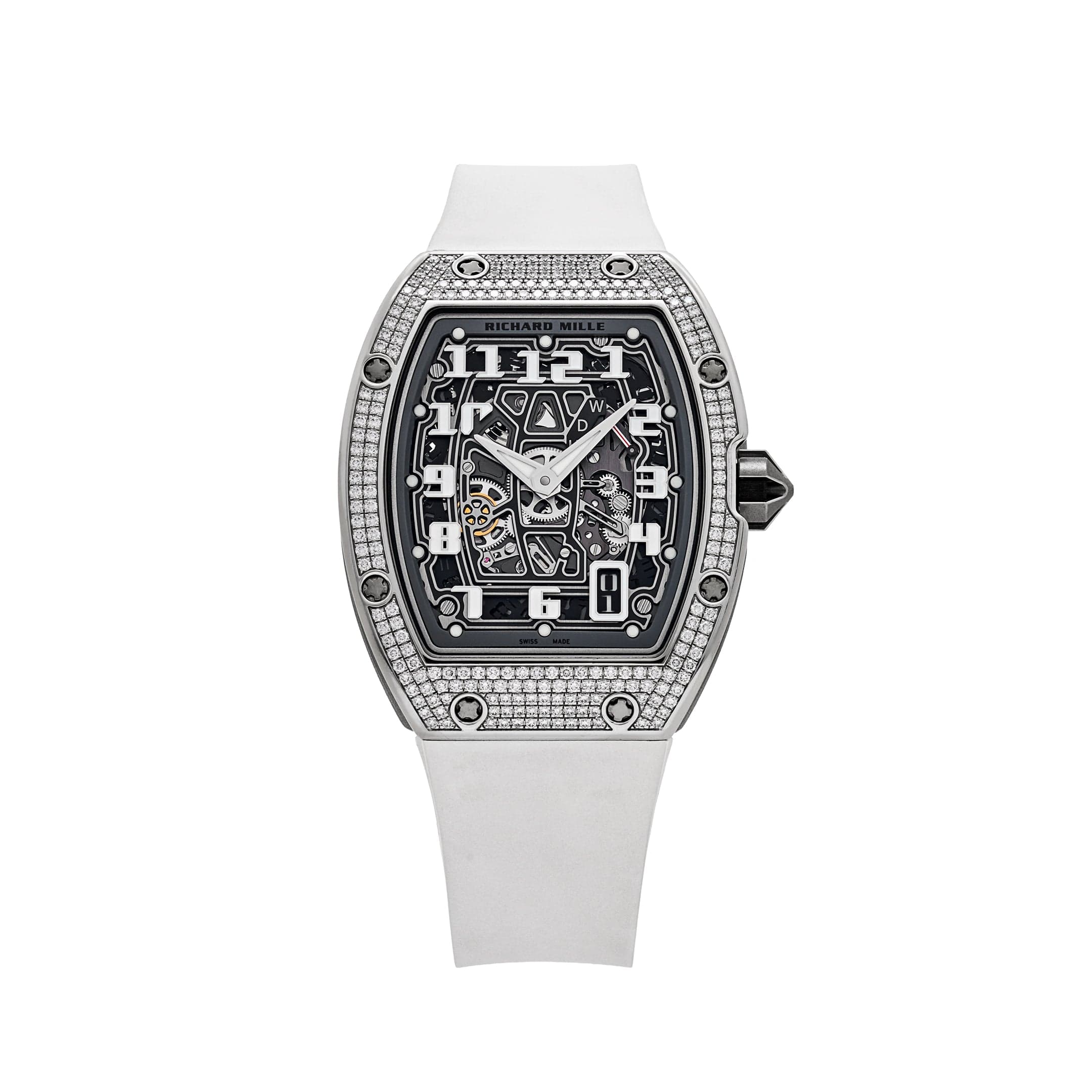 Richard Mille RM 67-01 Lifestyle Extra Flat White Gold Diamond Set