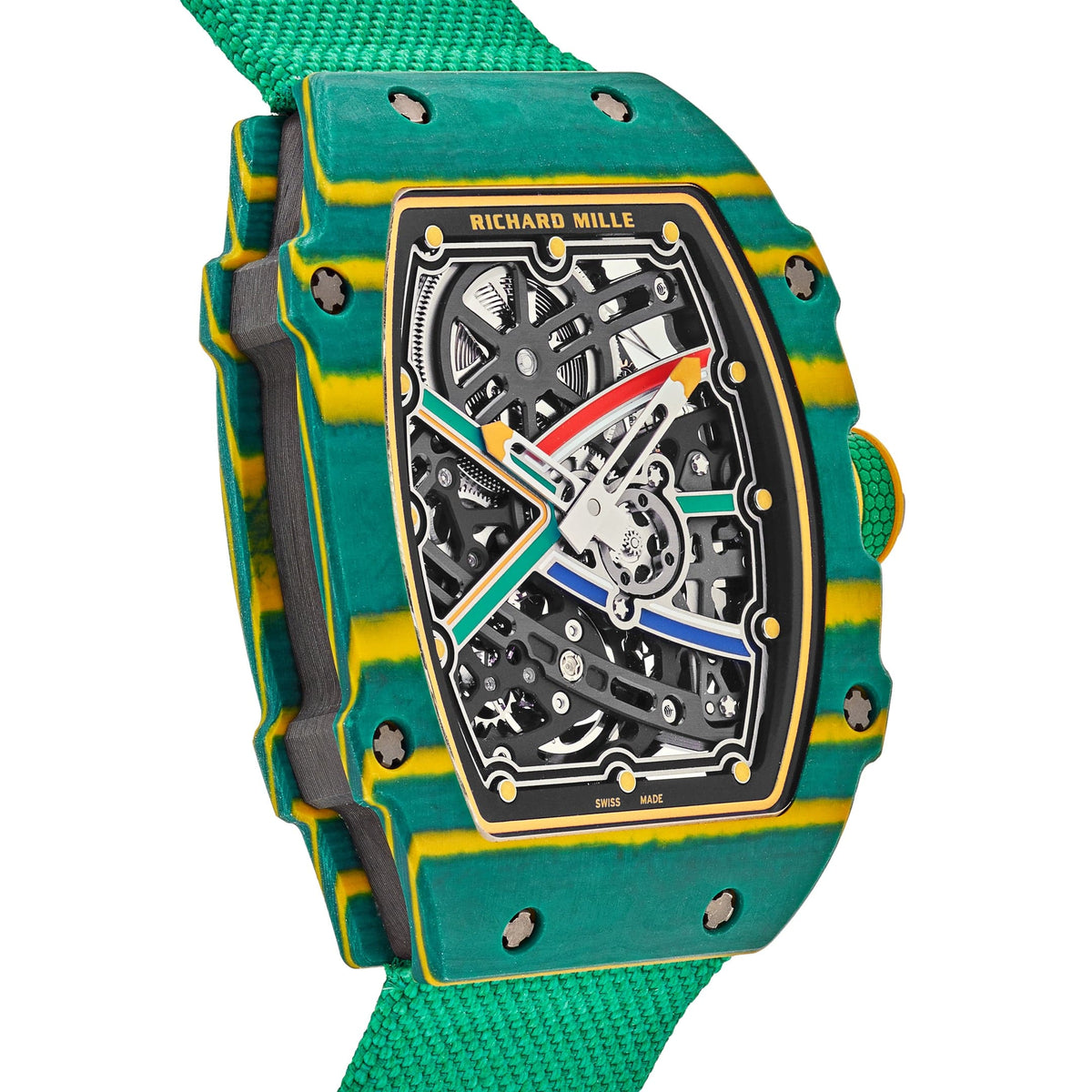 Richard Mille RM 67-02 'Wayde Van Niekerk' Green Yellow Quartz TPT