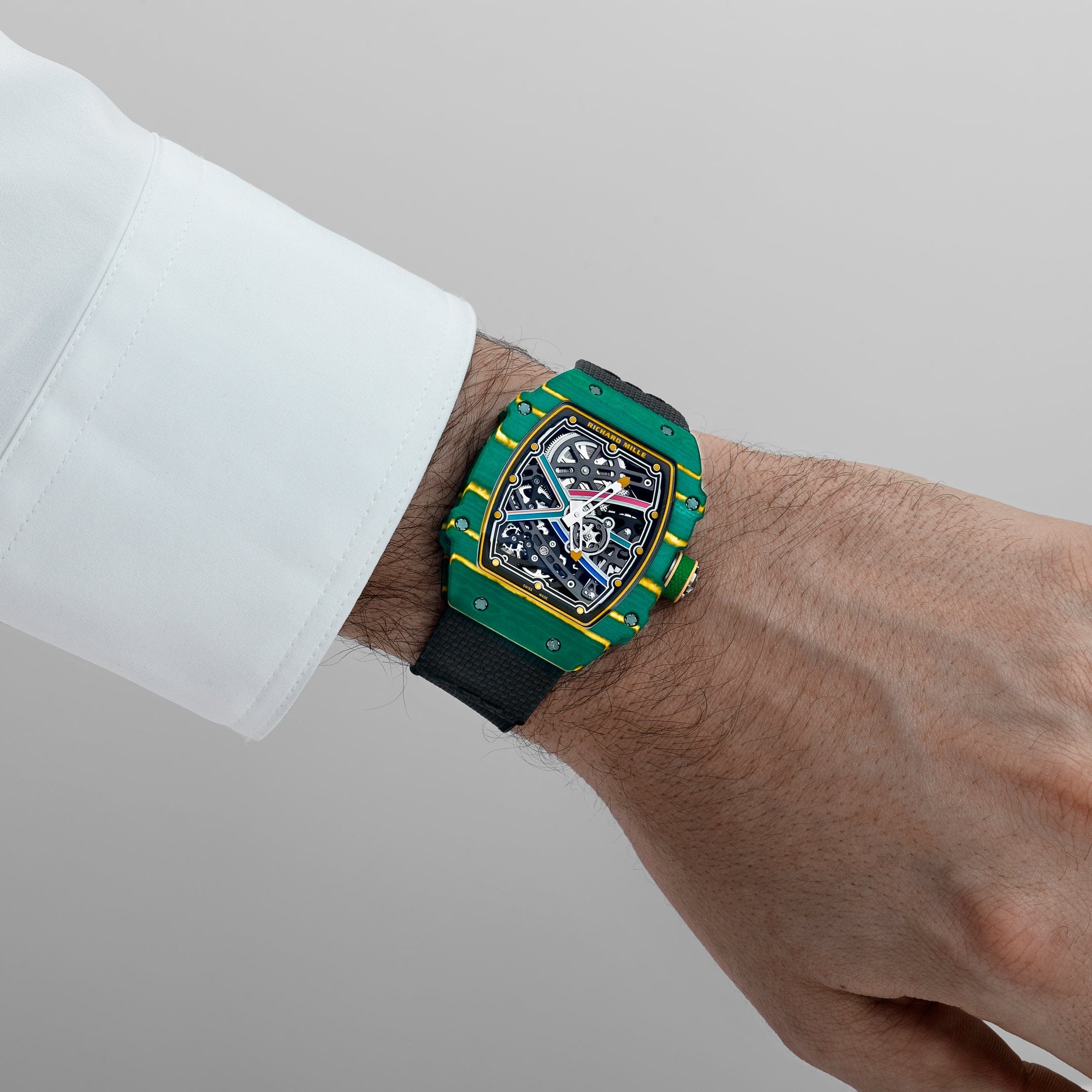 Richard Mille RM 67-02 'Wayde Van Niekerk' Green Yellow Quartz TPT