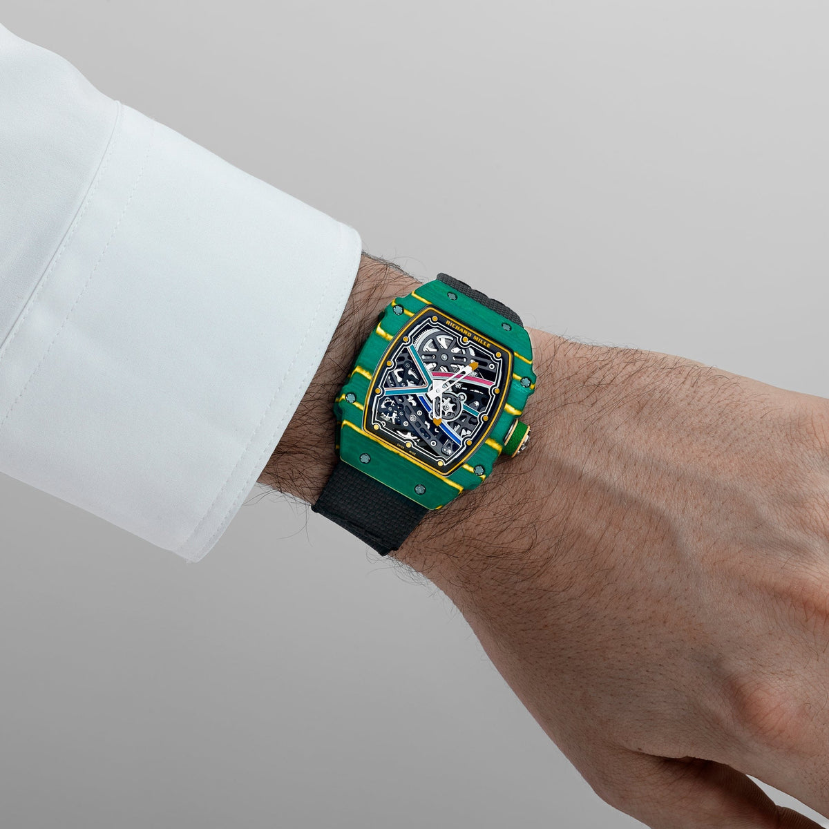 Richard Mille RM 67-02 'Wayde Van Niekerk' Green Yellow Quartz TPT