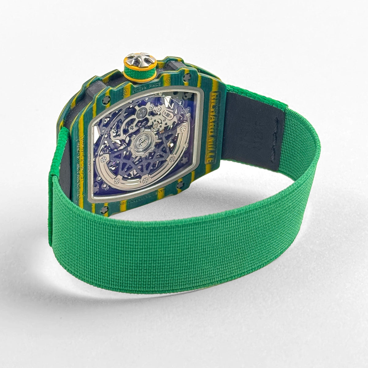 Richard Mille RM 67-02 'Wayde Van Niekerk' Green Yellow Quartz TPT