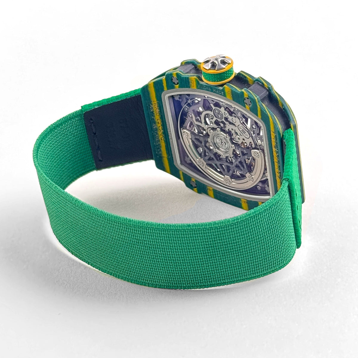 Richard Mille RM 67-02 'Wayde Van Niekerk' Green Yellow Quartz TPT