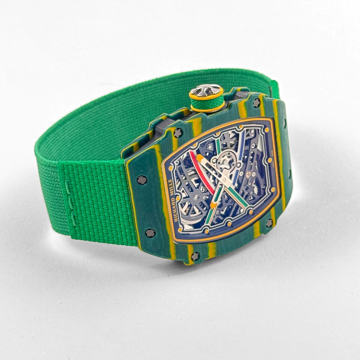 Richard Mille RM 67-02 'Wayde Van Niekerk' Green Yellow Quartz TPT