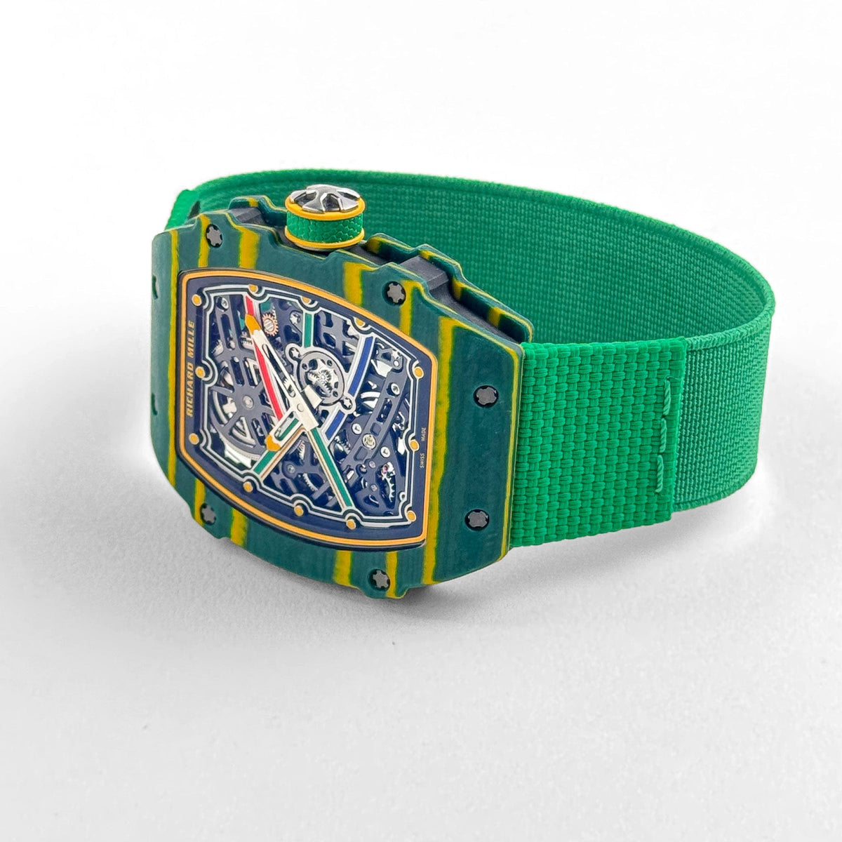 Richard Mille RM 67-02 'Wayde Van Niekerk' Green Yellow Quartz TPT