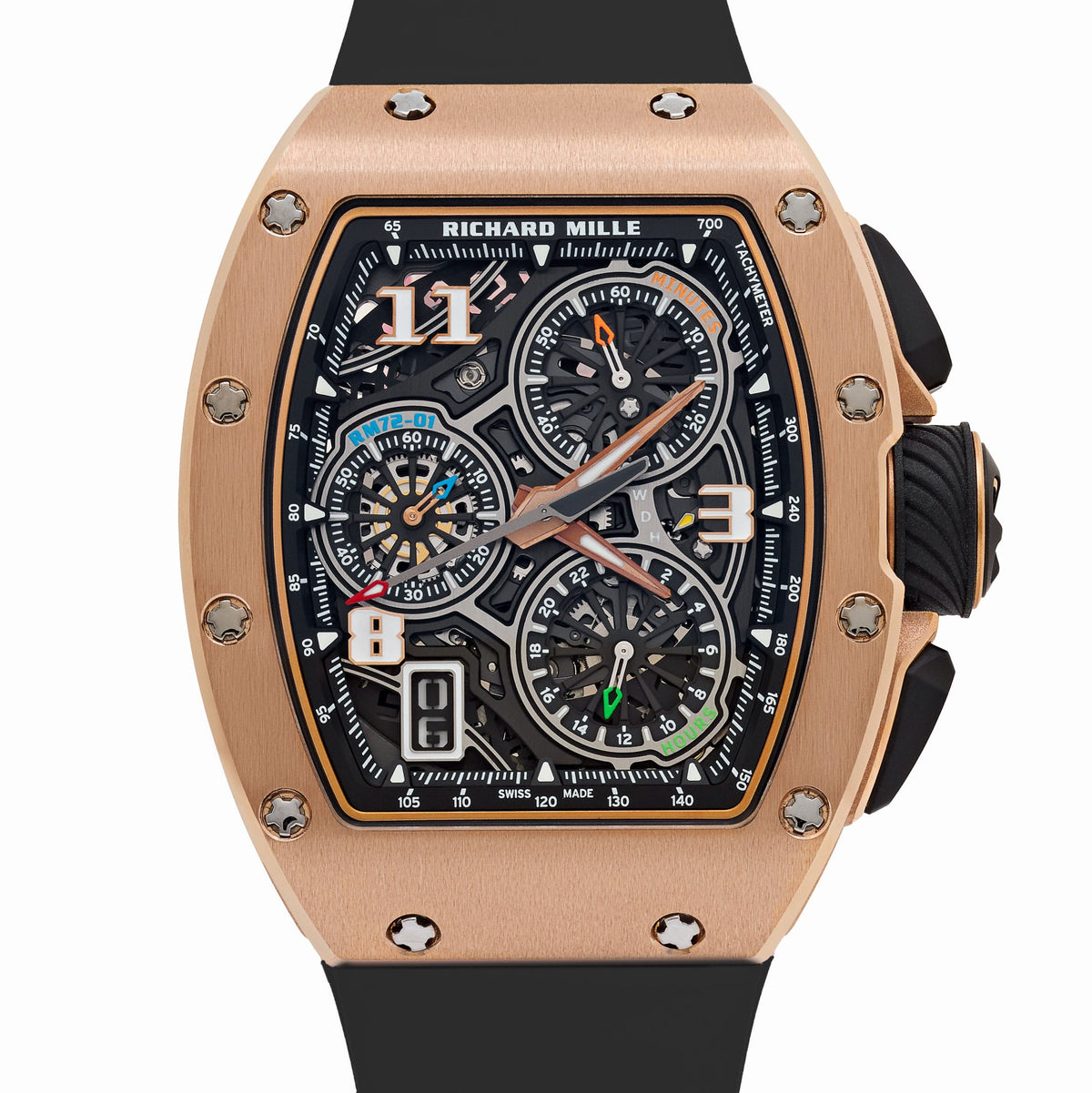 Richard Mille RM 72-01 Lifestyle In-House Chronograph Rose Gold (2021)