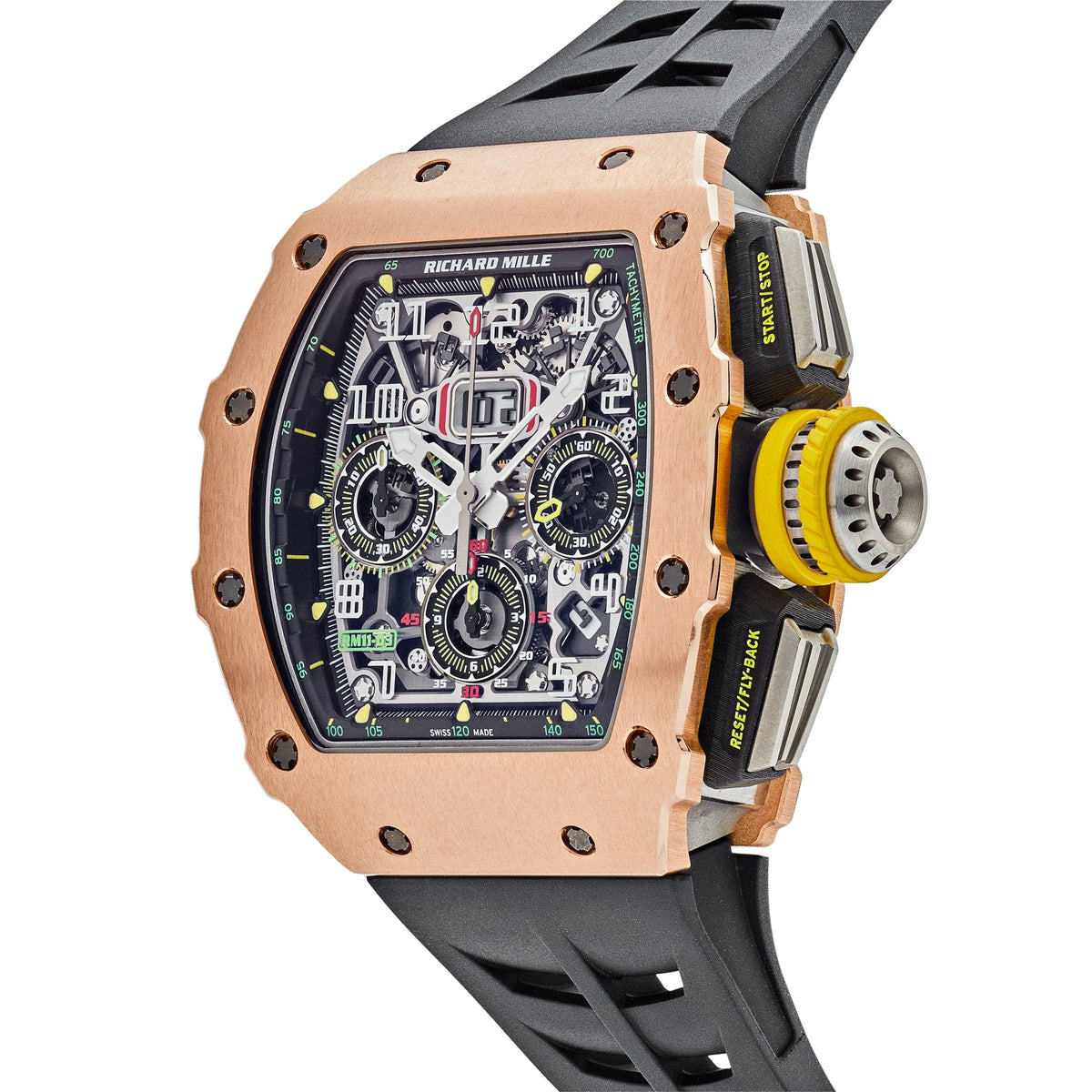 Richard Mille RM 11-03 Automatic Flyback Chronograph Rose Gold Titanium