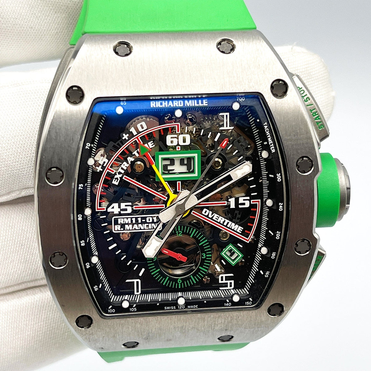 Richard Mille RM 11-01 Titanium Flyback Chronograph Roberto Mancini