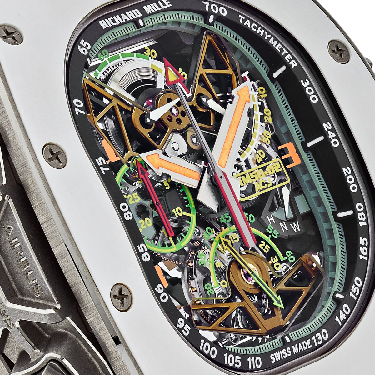 Richard Mille 50-02 'Airbus' Tourbillon Split-Seconds Chronograph Limited Edition of 30