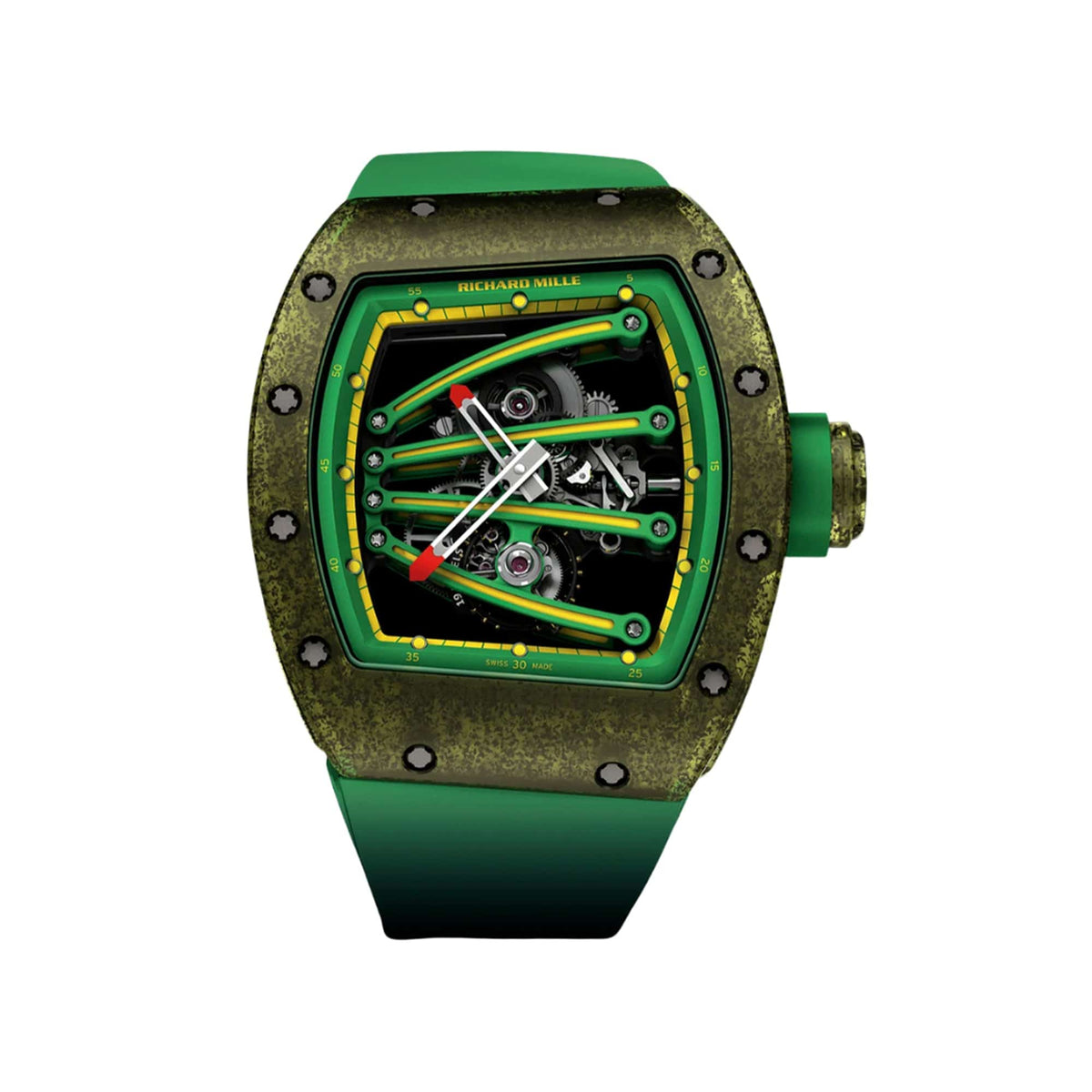 Richard Mille RM 59-01 Yohan Blake Tourbillon Green Quartz TPT Limited Edition of 50