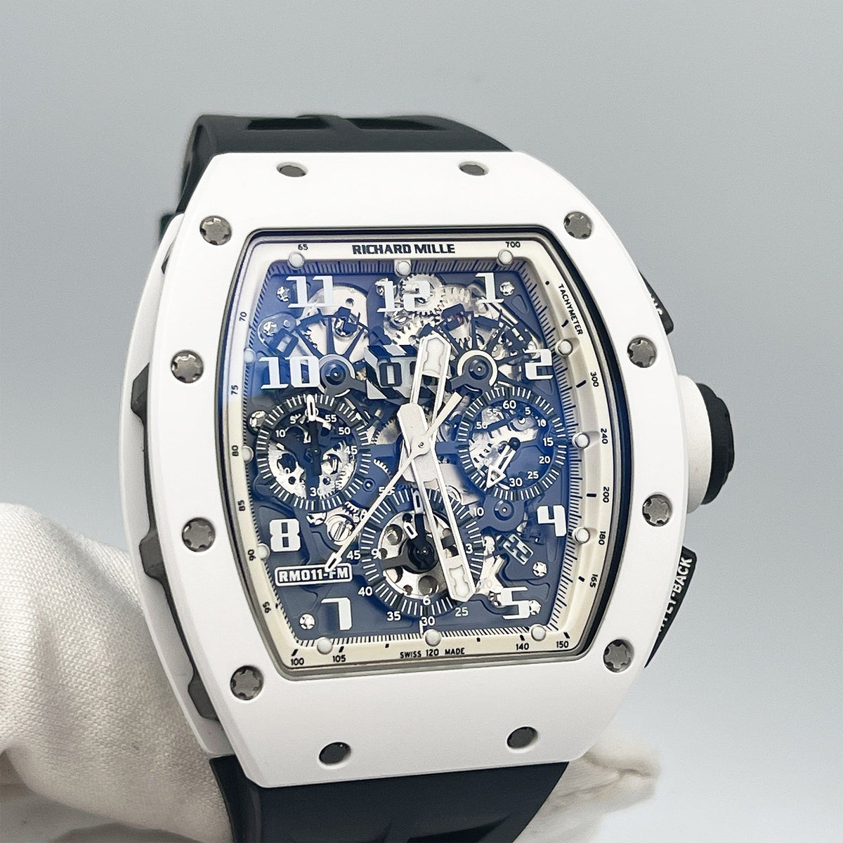 Richard Mille RM 011 FM 'White Ghost' White Ceramic Limited Edition of 30