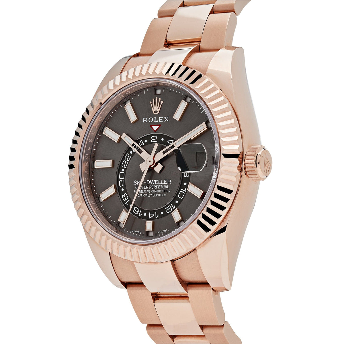Rolex Sky-Dweller 326935 Rose Gold Rhodium Slate Grey Dial (2022)