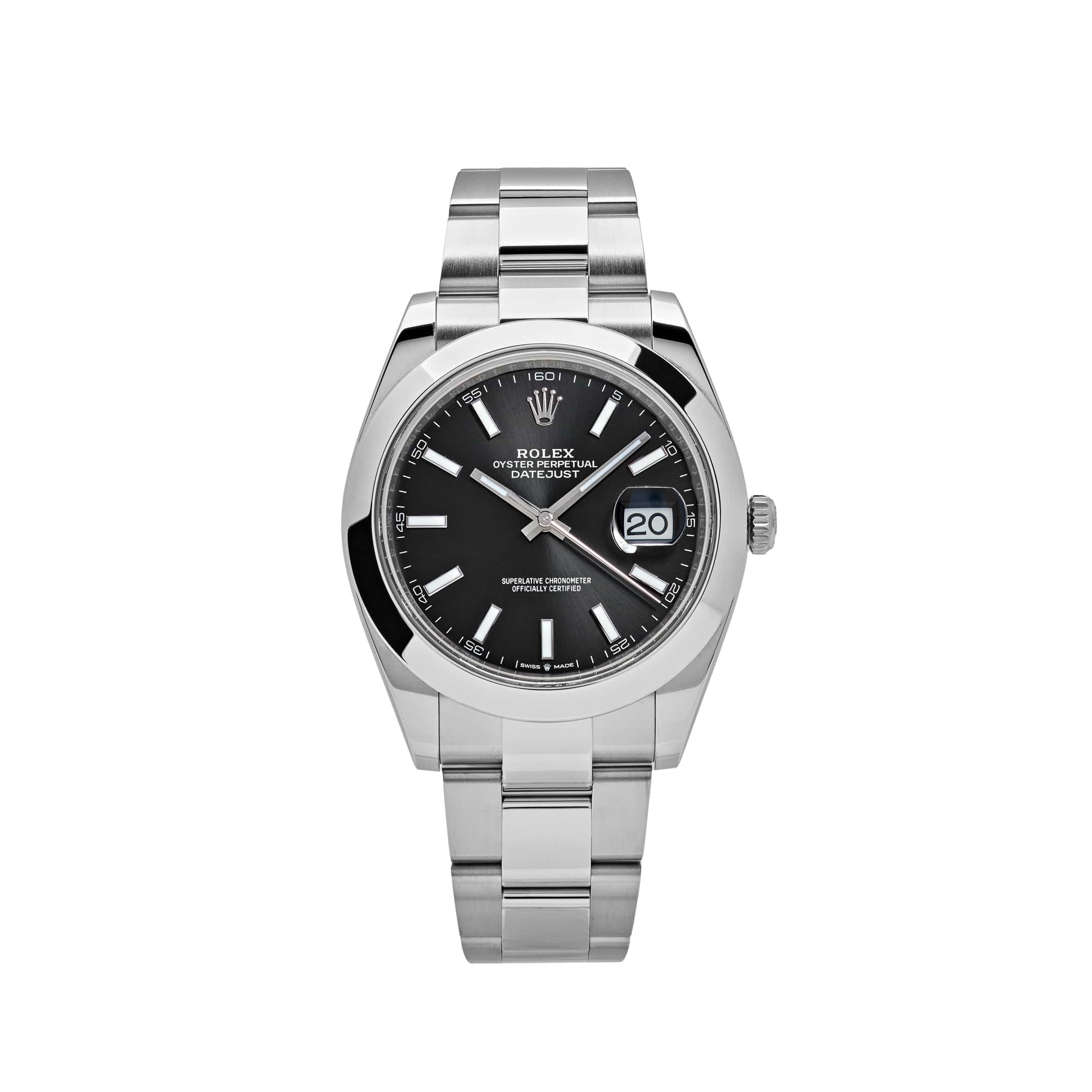 Rolex Datejust 41 126300 Stainless Steel Black Dial Oyster (2025)