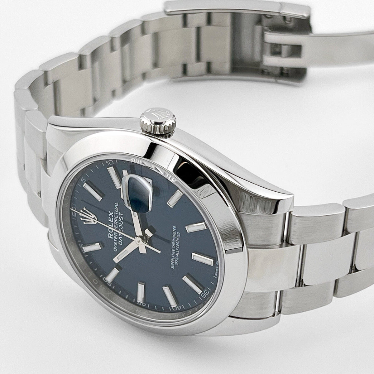 Rolex Datejust 41 126300 Stainless Steel Blue Dial Oyster (2025)