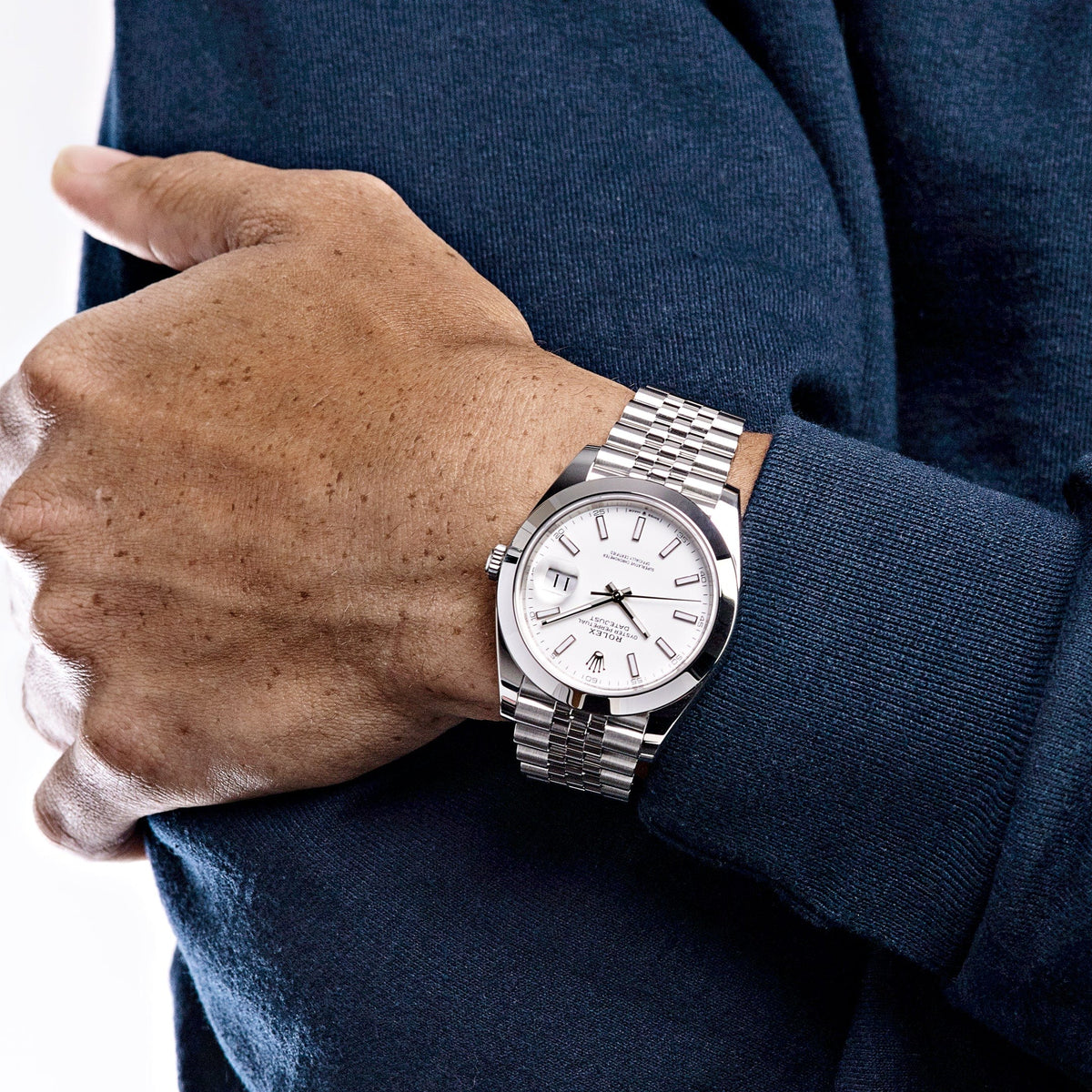 Rolex Datejust 41 126300 Stainless Steel White Dial Jubilee (2025)