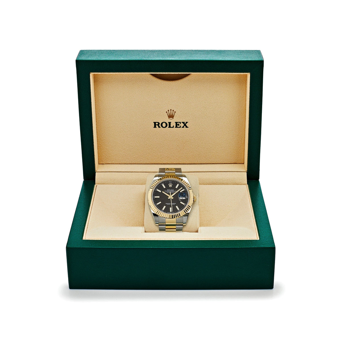 Rolex Datejust 41 126333 Yellow Gold Stainless Steel Black Dial Oyster (2023)