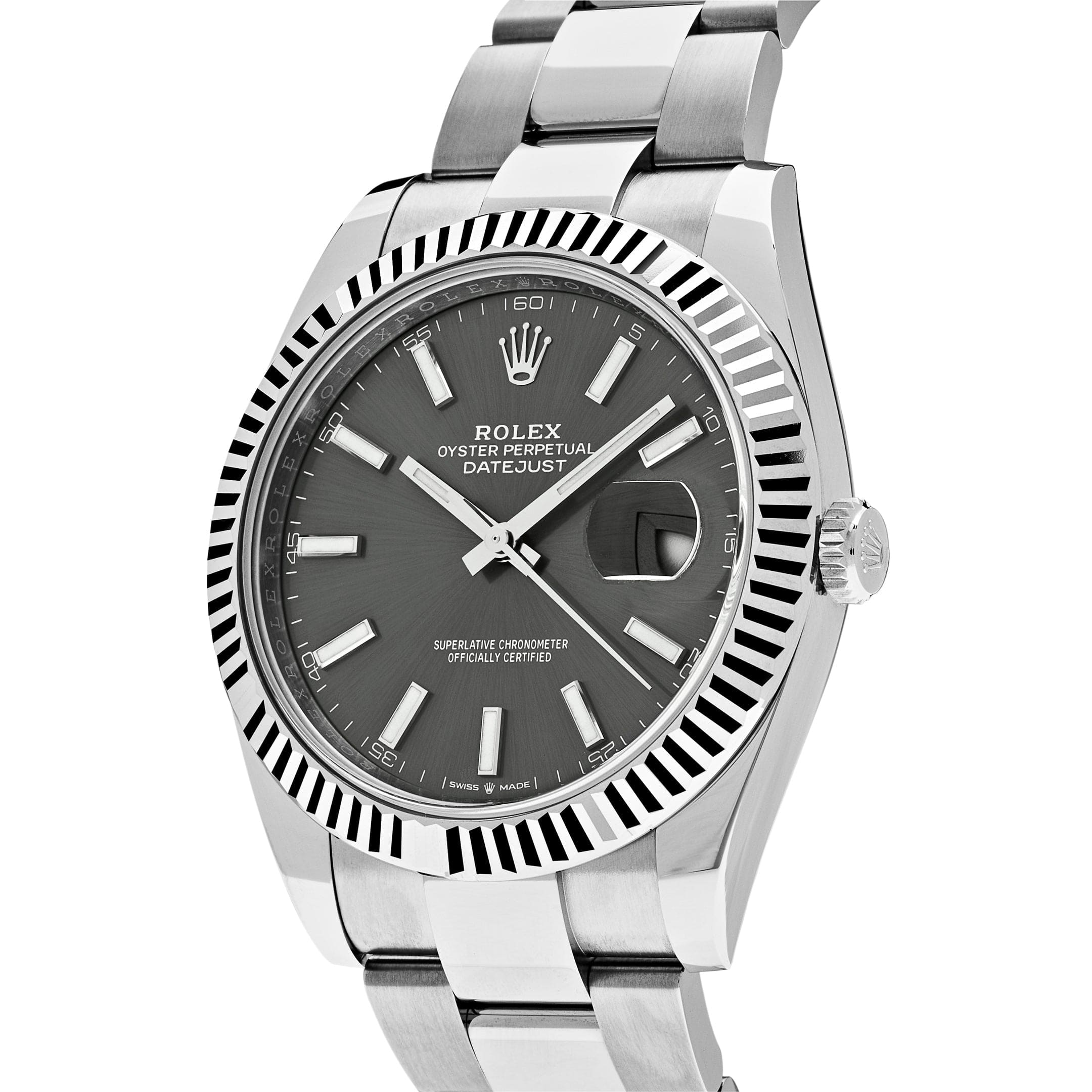 Rolex Datejust 41 126334 Stainless Steel Slate Dial Oyster (2024)