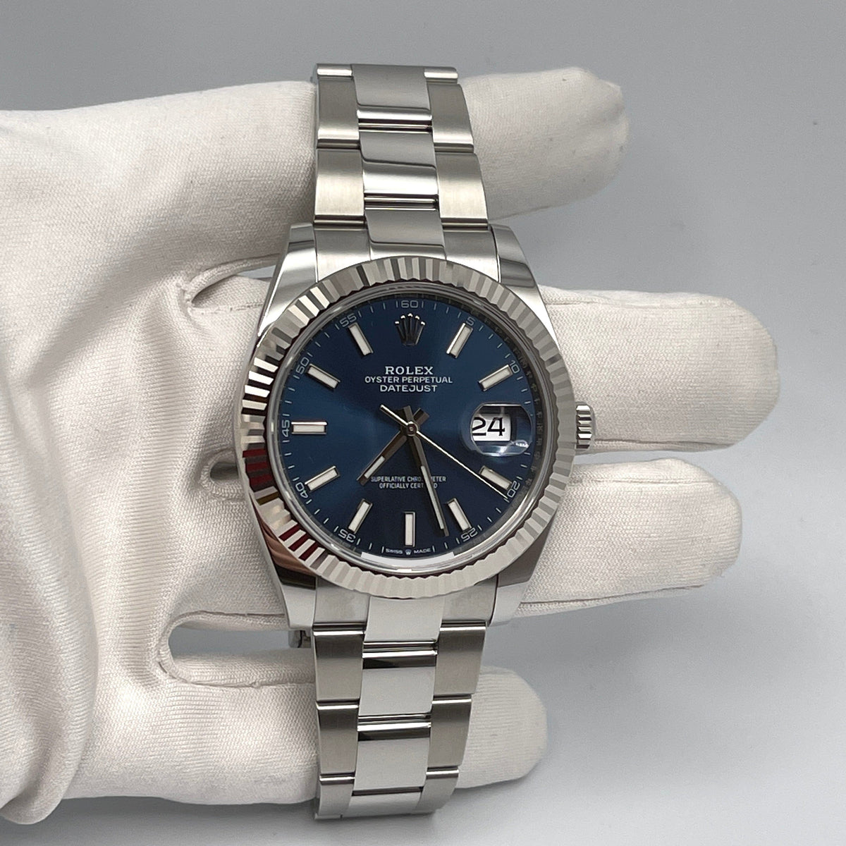 Rolex Datejust 41 126334 Stainless Steel Blue Dial Oyster (2025)