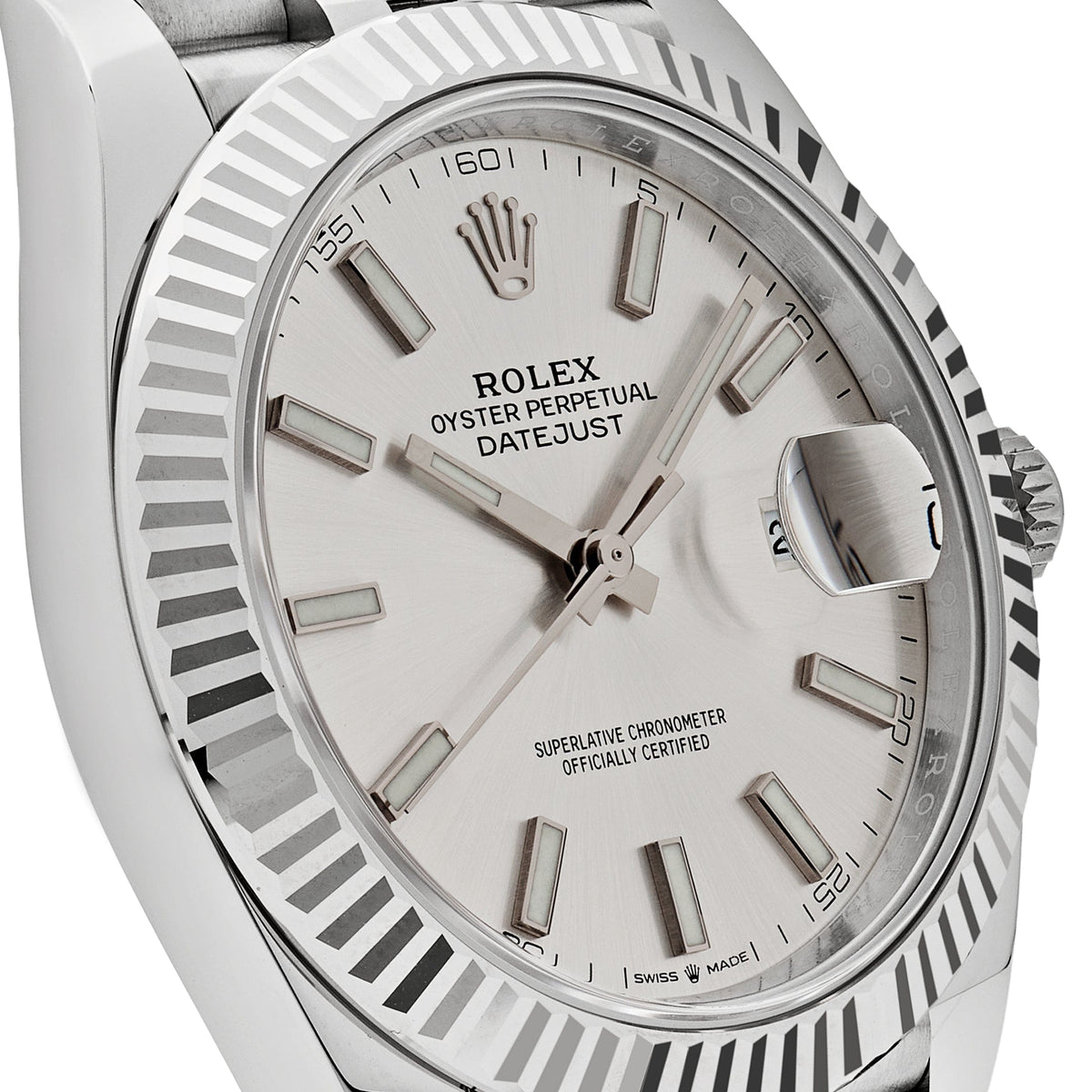 Rolex Datejust 41 126334 Stainless Steel Silver Dial Jubilee