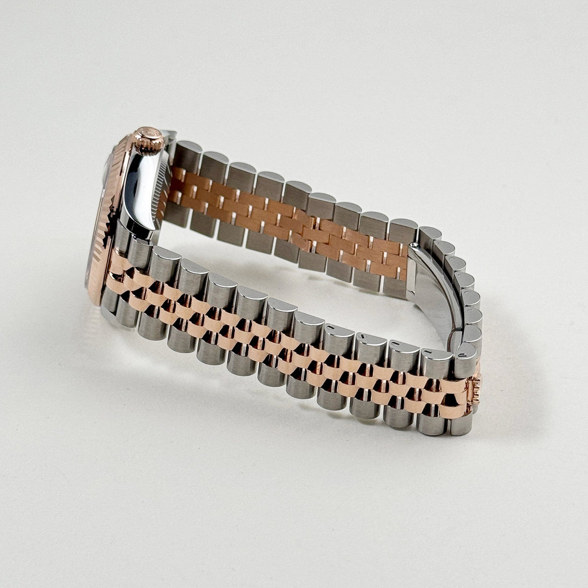 Rolex Datejust 31 278271 'Ladies' Stainless Steel Rose Gold White Roman Numerals Dial (2025)