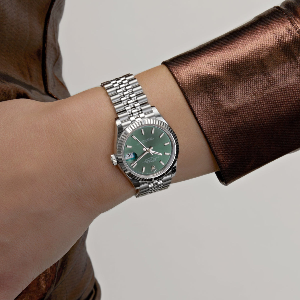 Rolex Datejust 31 278274 'Ladies' Stainless Steel Green Dial (2025)