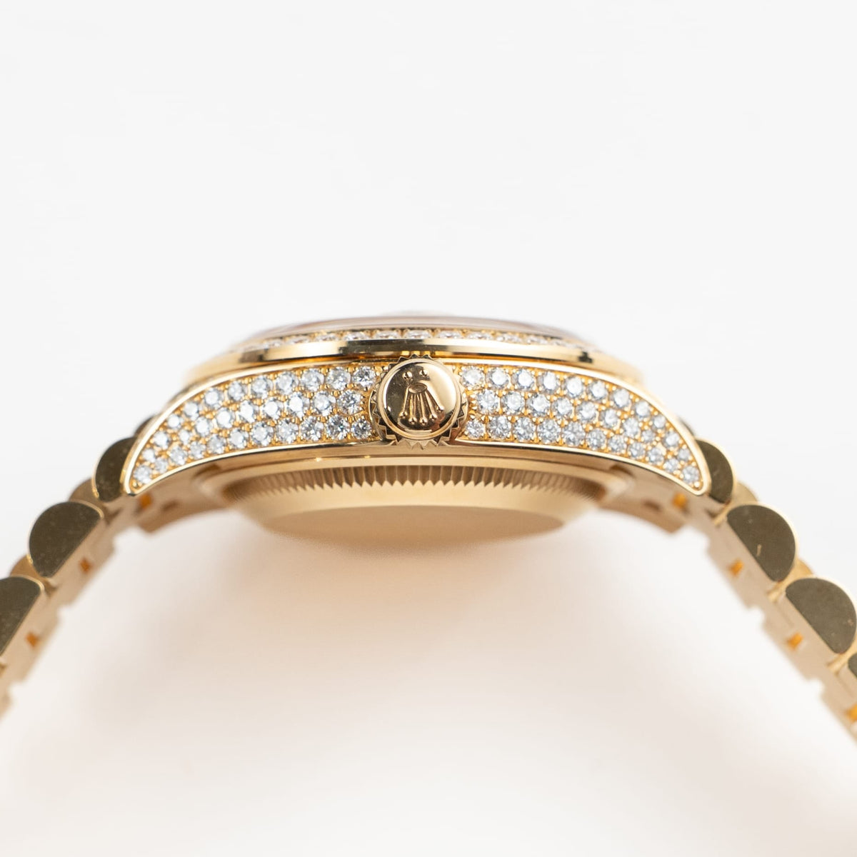 Rolex Datejust 28 279458RBR 'Ladies' Yelow Gold Diamond-Set (2021)
