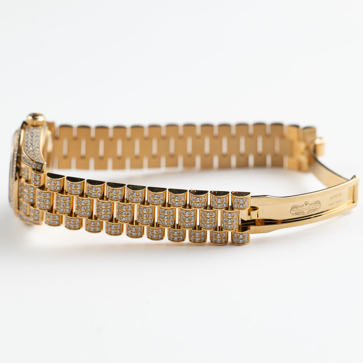 Rolex Datejust 28 279458RBR 'Ladies' Yelow Gold Diamond-Set (2021)