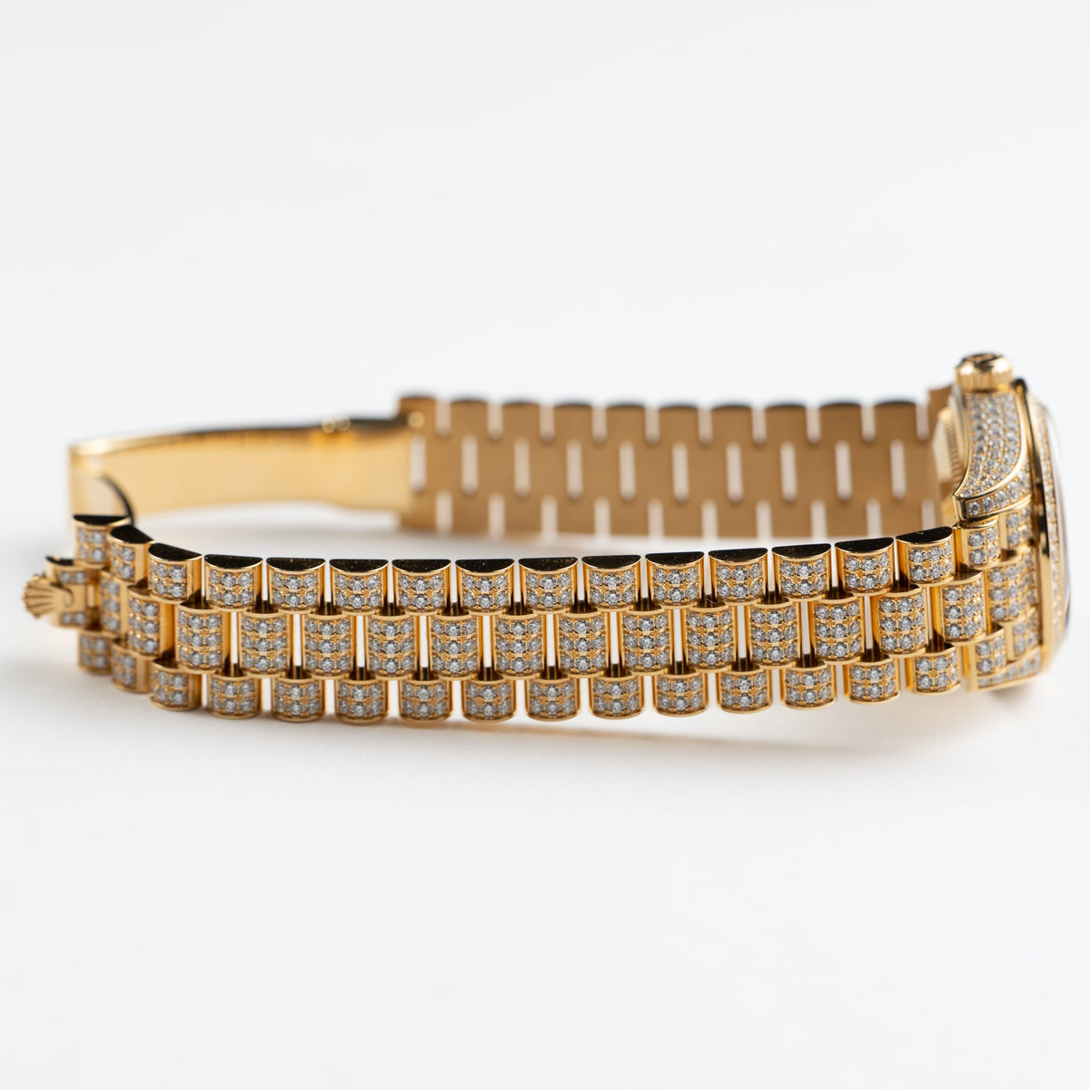 Rolex Datejust 28 279458RBR 'Ladies' Yelow Gold Diamond-Set (2021)