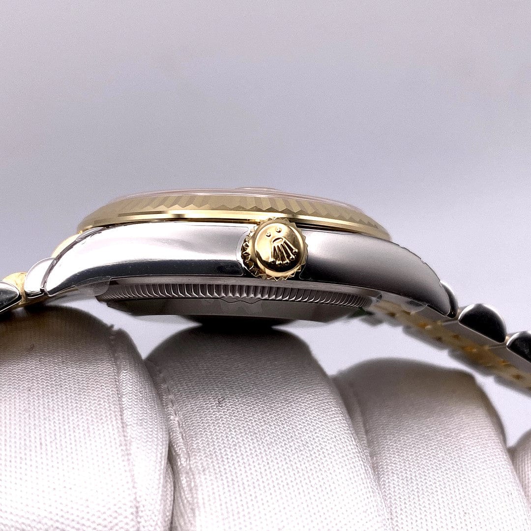 Rolex Datejust 31 278273 'Ladies' Yellow Gold Stainless Steel Champagne Dial