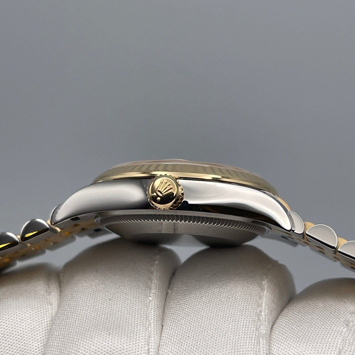 Rolex Datejust 31 278273 'Ladies' Yellow Gold Stainless Steel Silver Dial