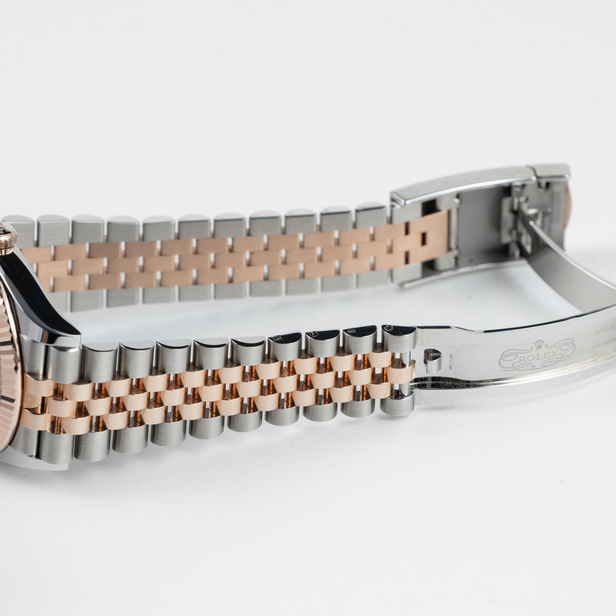 Rolex Datejust 36 126231 Rose Gold Stainless Steel Slate Motif Diamond Dial (2023)