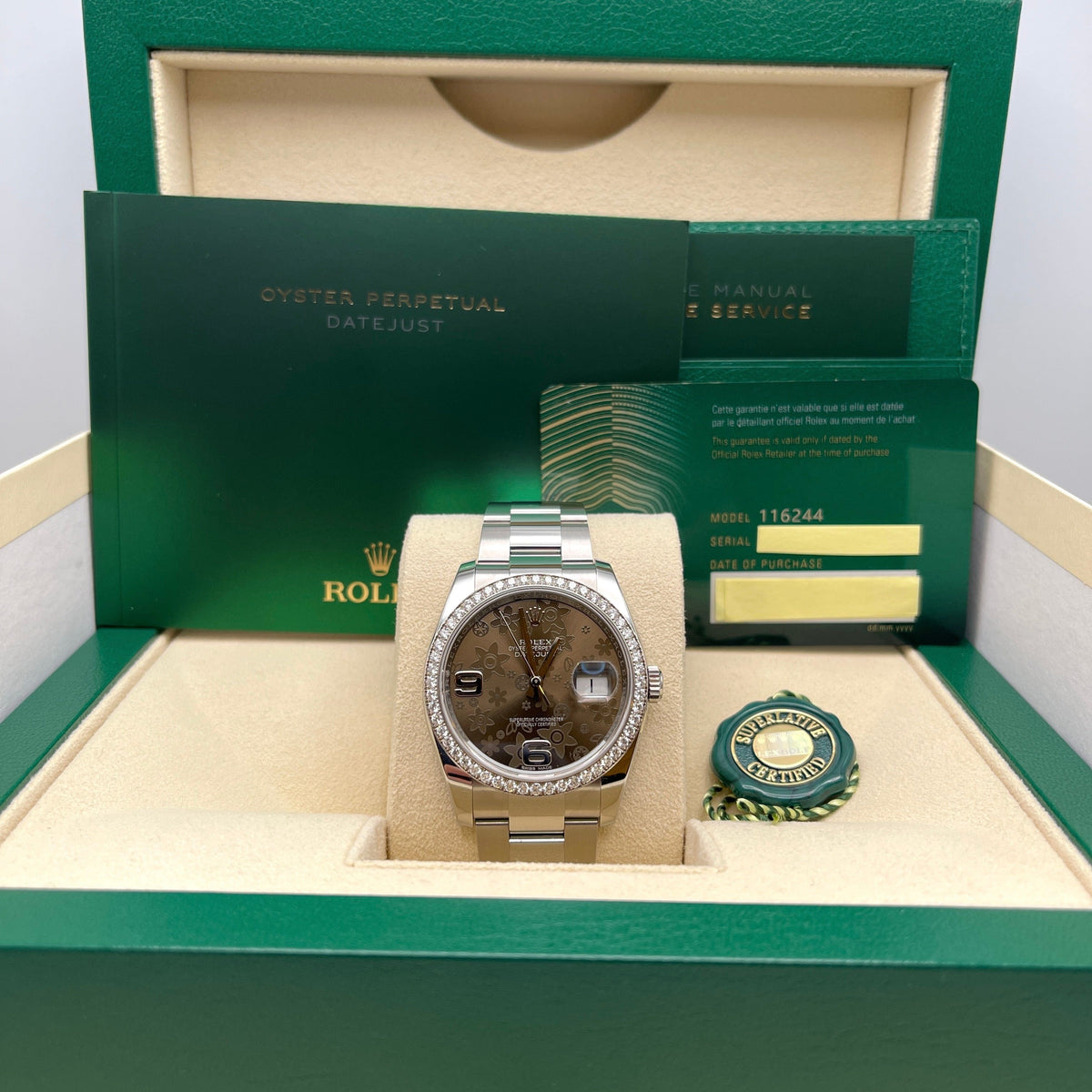 Rolex Datejust 36 116244 Stainless Steel