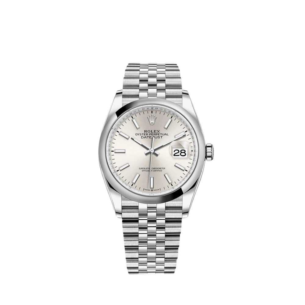Rolex Datejust 36 126200 Stainless Steel Silver Dial Jubilee