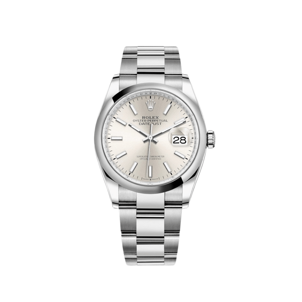 Rolex Datejust 36 126200 Stainless Steel Silver Dial Oyster