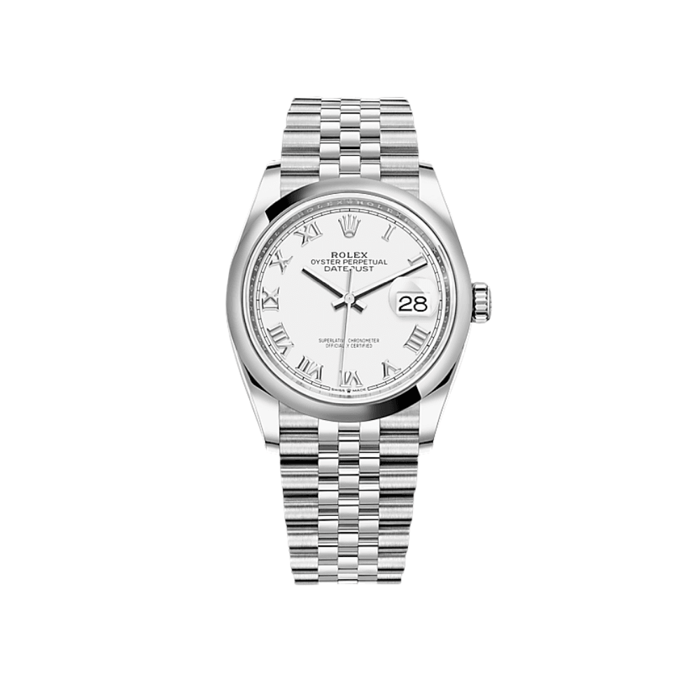 Rolex Datejust 36 126200 Stainless Steel White Dial Jubilee