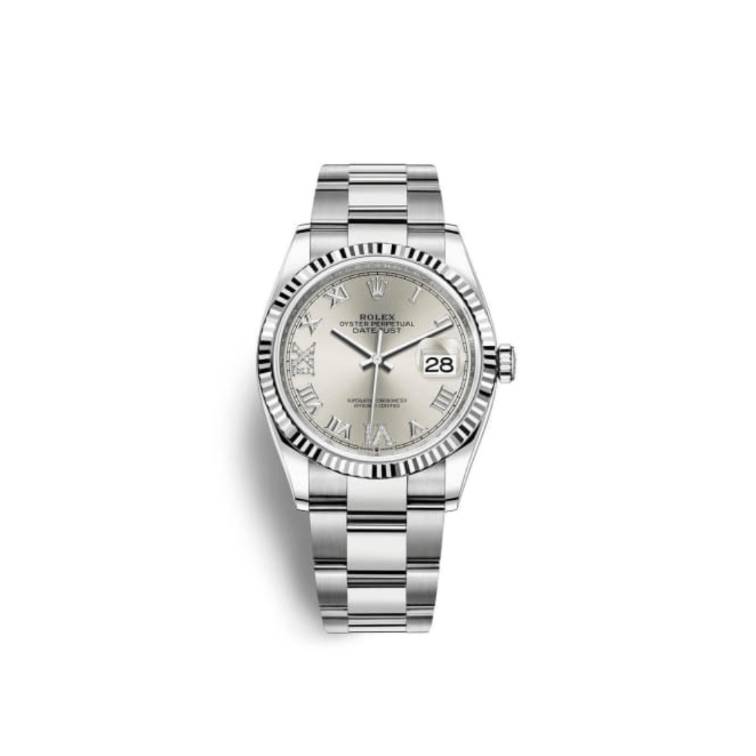 Rolex Datejust 36 126234 Stainless Steel Silver Dial Oyster