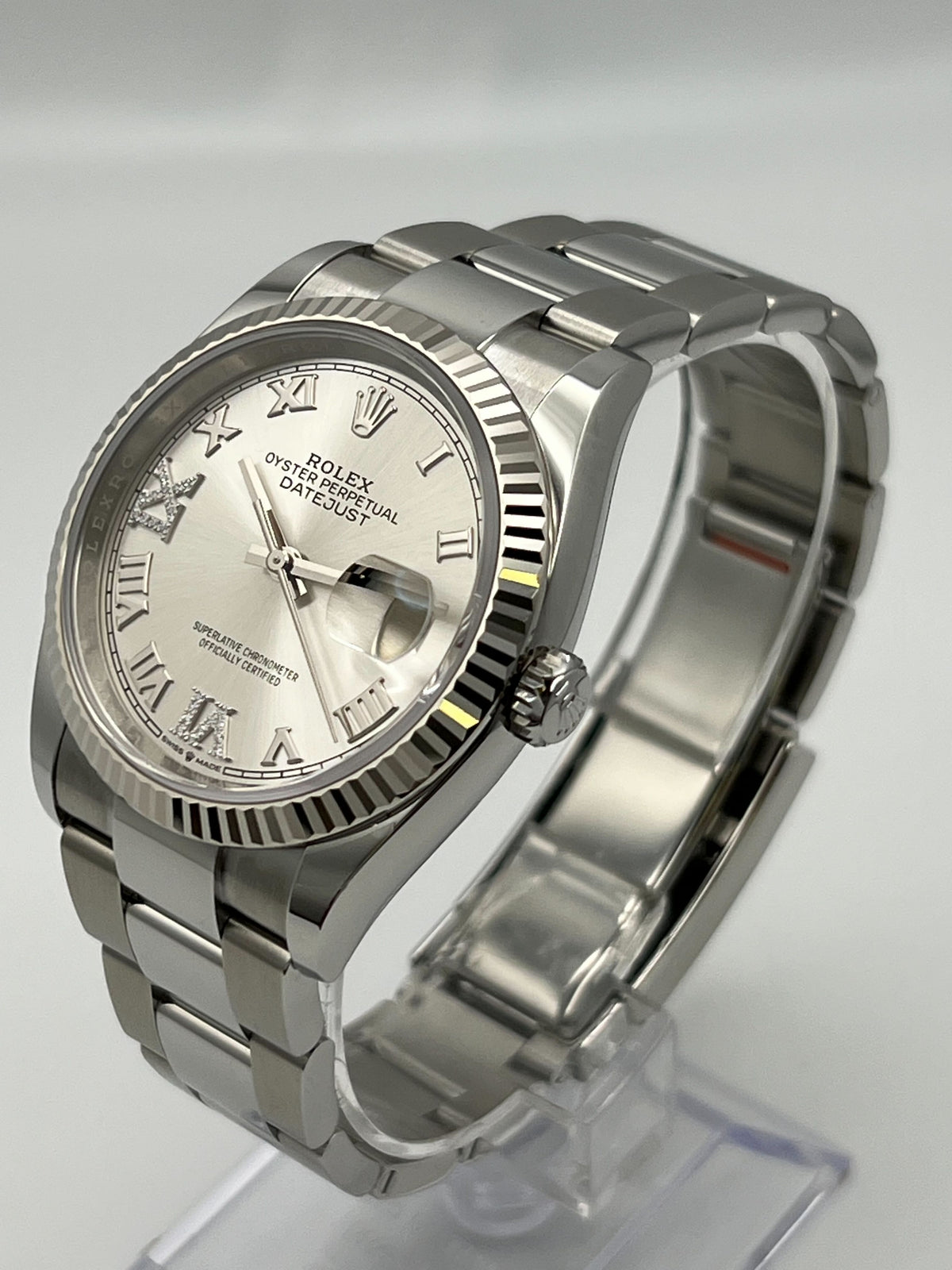 Rolex Datejust 36 126234 Stainless Steel Silver Dial Oyster