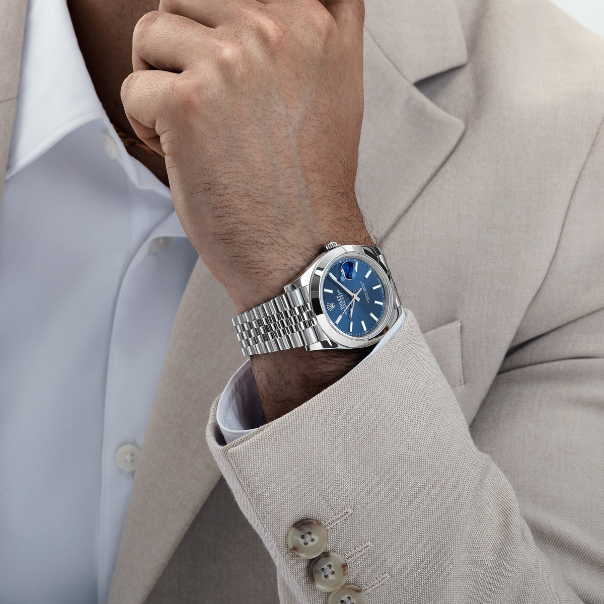 Rolex Datejust 41 126300 Stainless Steel Blue Dial Jubilee (2025)