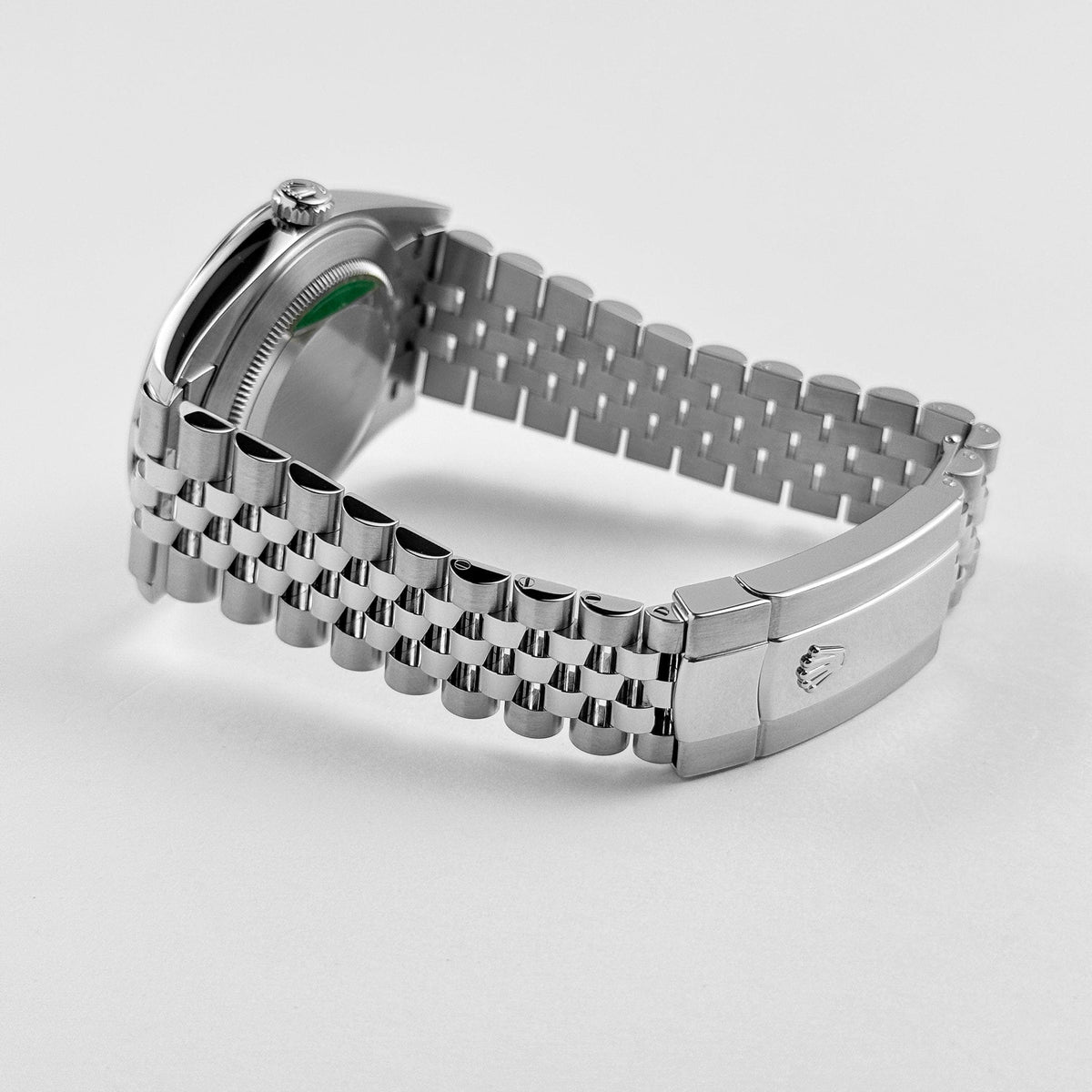 Rolex Datejust 41 126300 Stainless Steel Green Dial Jubilee (2026)