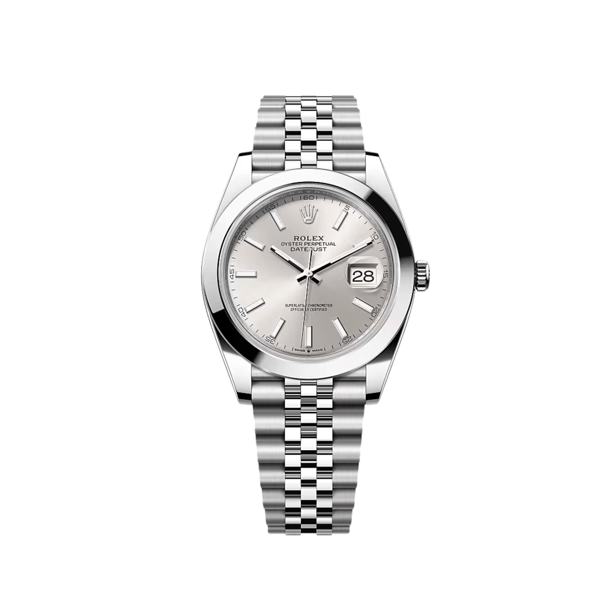 Rolex Datejust 41 126300 Stainless Steel Silver Dial Jubilee (2025)