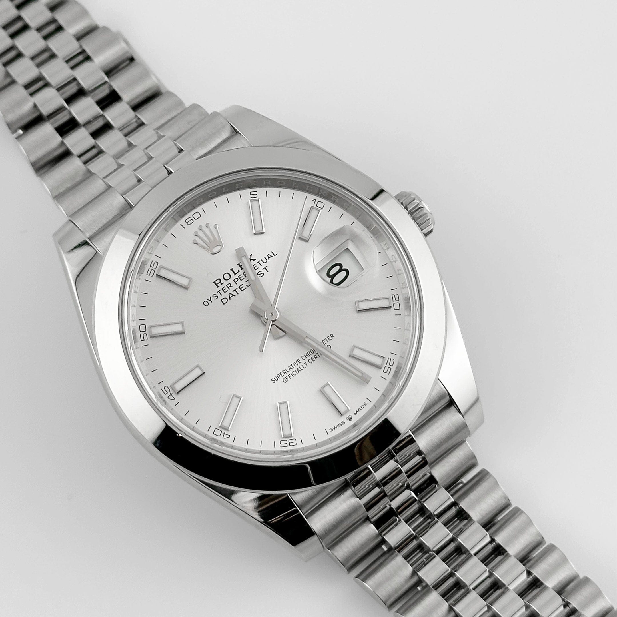 Rolex Datejust 41 126300 Stainless Steel Silver Dial Jubilee (2025)