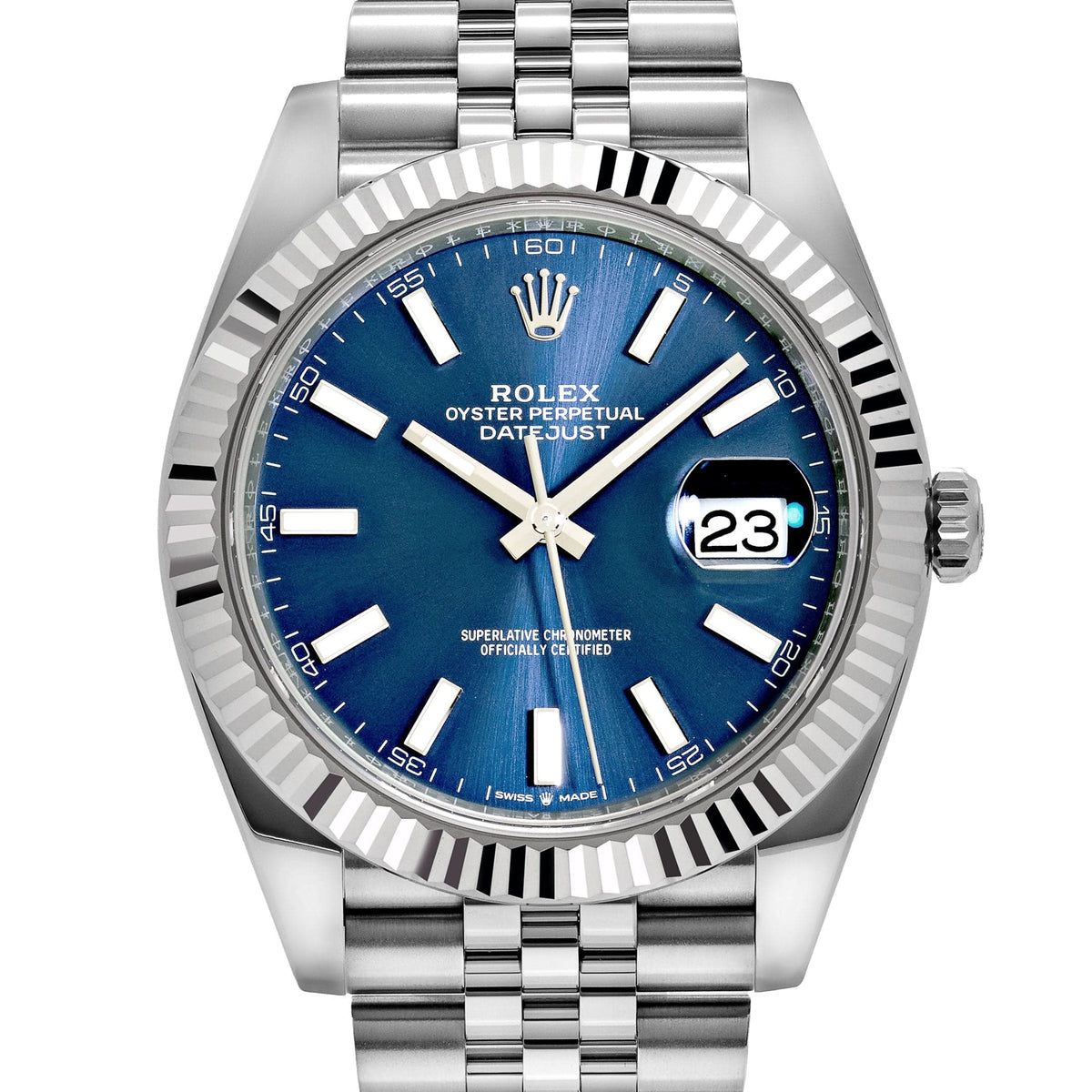 Rolex Datejust 41 126334 Stainless Steel Blue Dial Jubilee (2025)