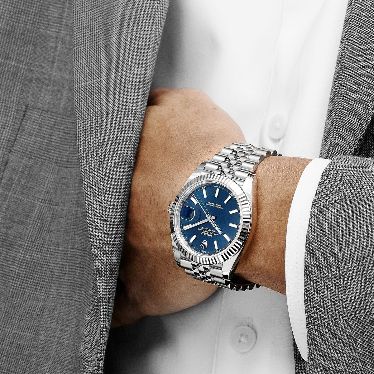 Rolex Datejust 41 126334 Stainless Steel Blue Dial Jubilee (2025)