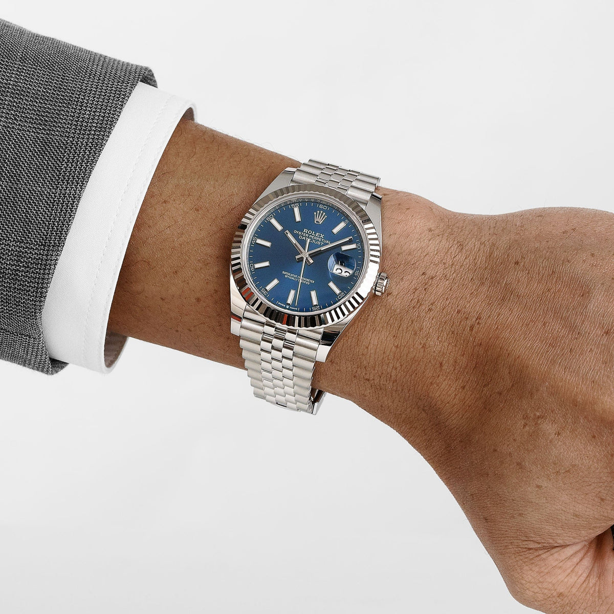 Rolex Datejust 41 126334 Stainless Steel Blue Dial Jubilee (2025)