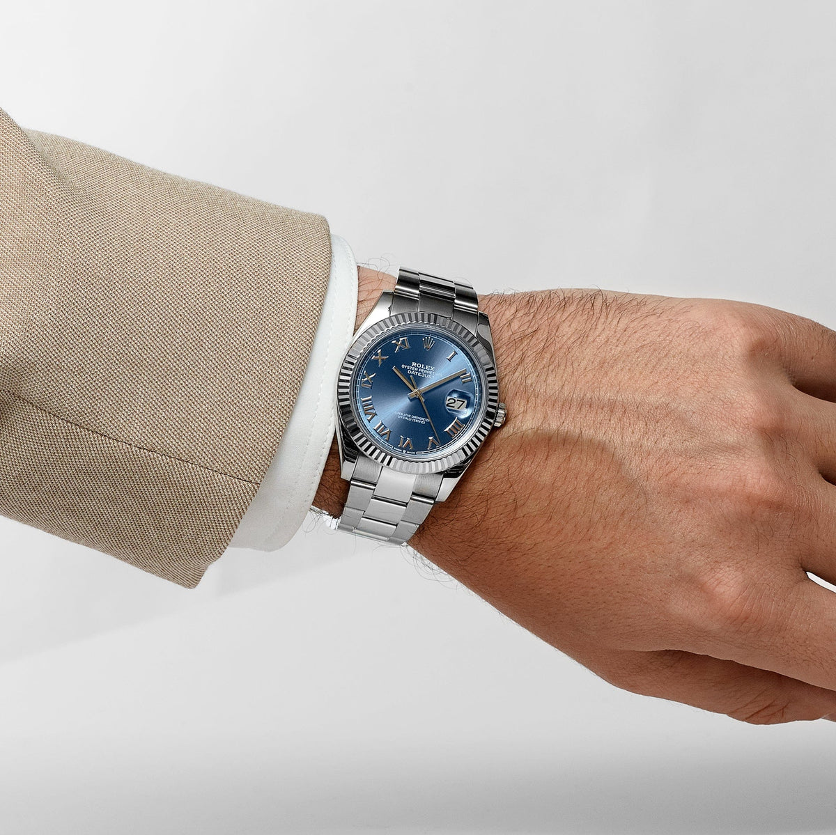 Rolex Datejust 41 126334 Stainless Steel Blue Roman Numerals Dial Oyster (2025)