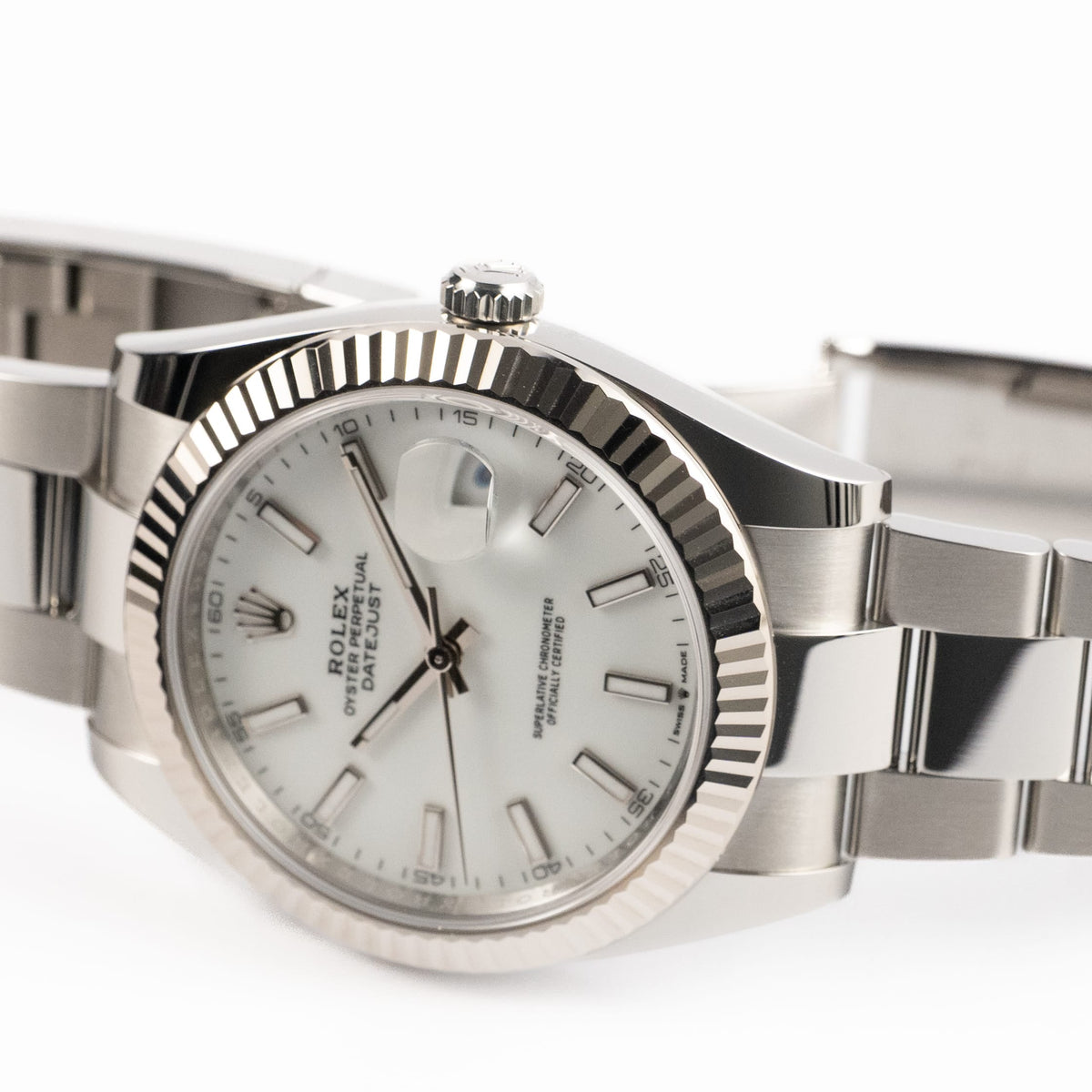 Rolex Datejust 41 126334 Stainless Steel White Dial Oyster (2025)