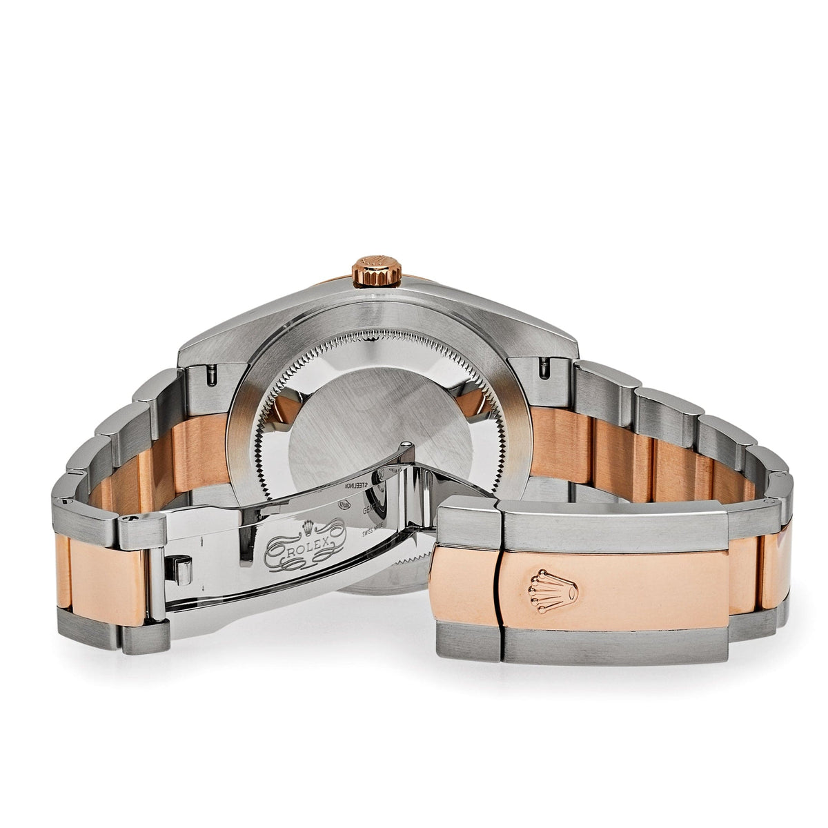 Rolex Datejust 41 126331 'Wimbledon' Rose Gold Stainless Steel